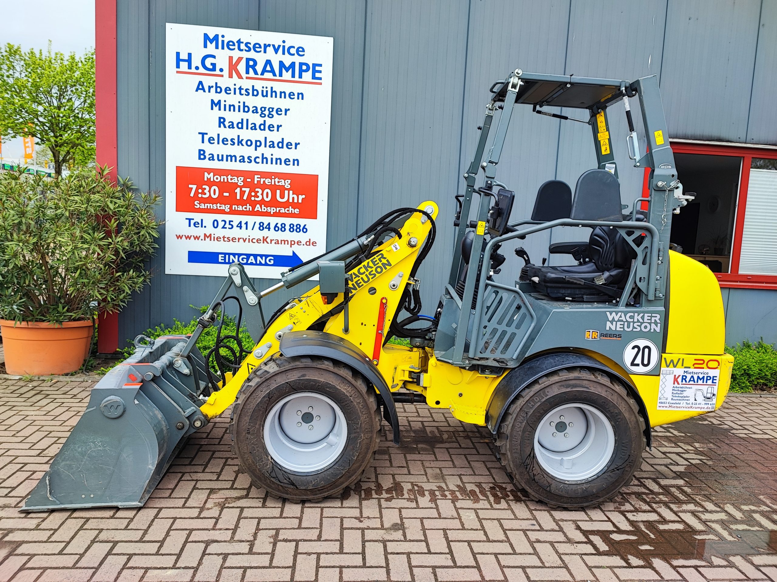 Radlader Wacker WL20