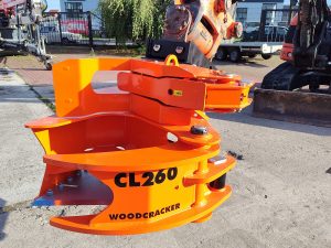 Fällgreifer Westtech Woodcracker CL260 + Sammelgreifer