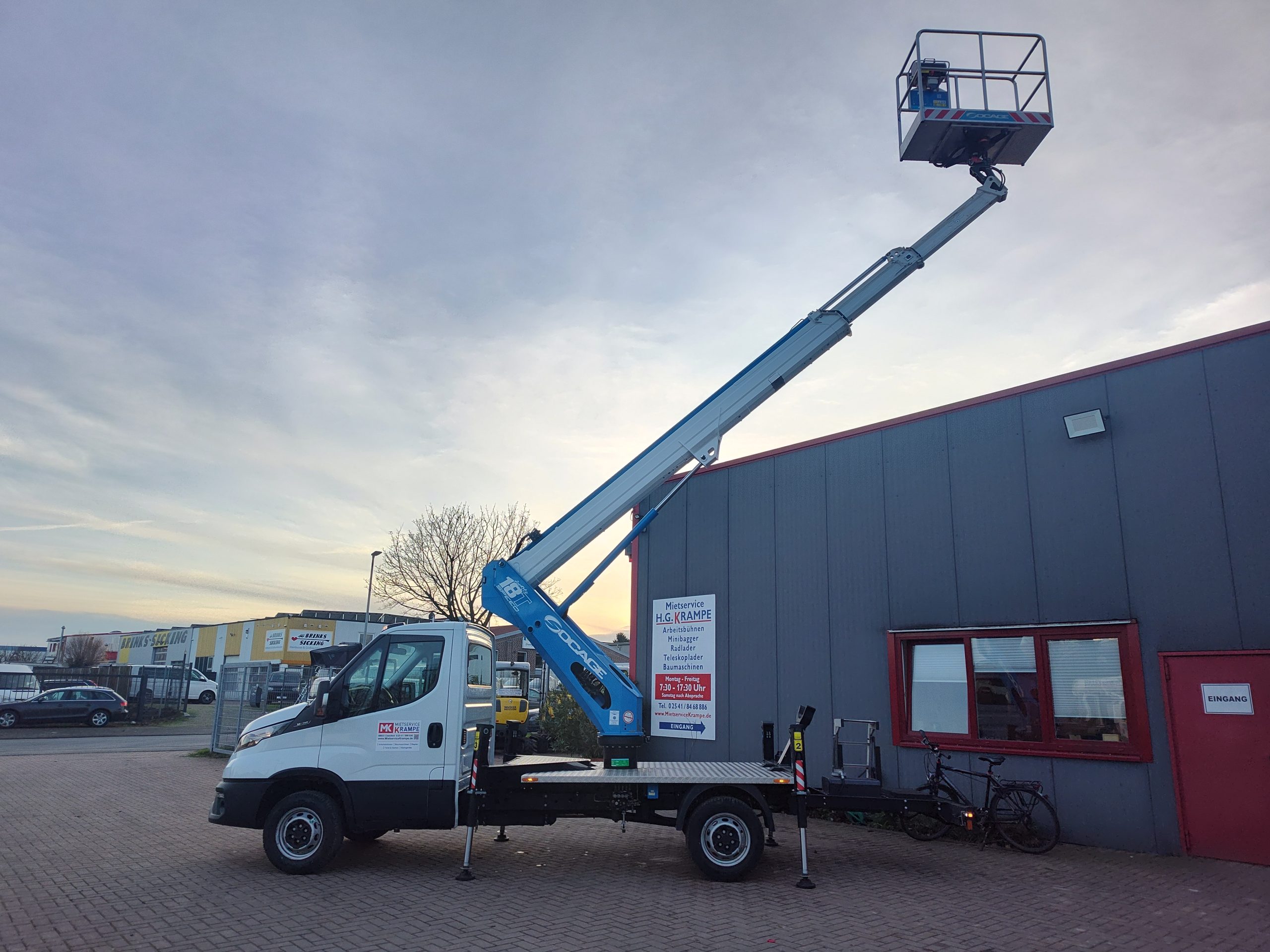 LKW Arbeitsbühne Socage ForSte 18T SPEED – Bild 2