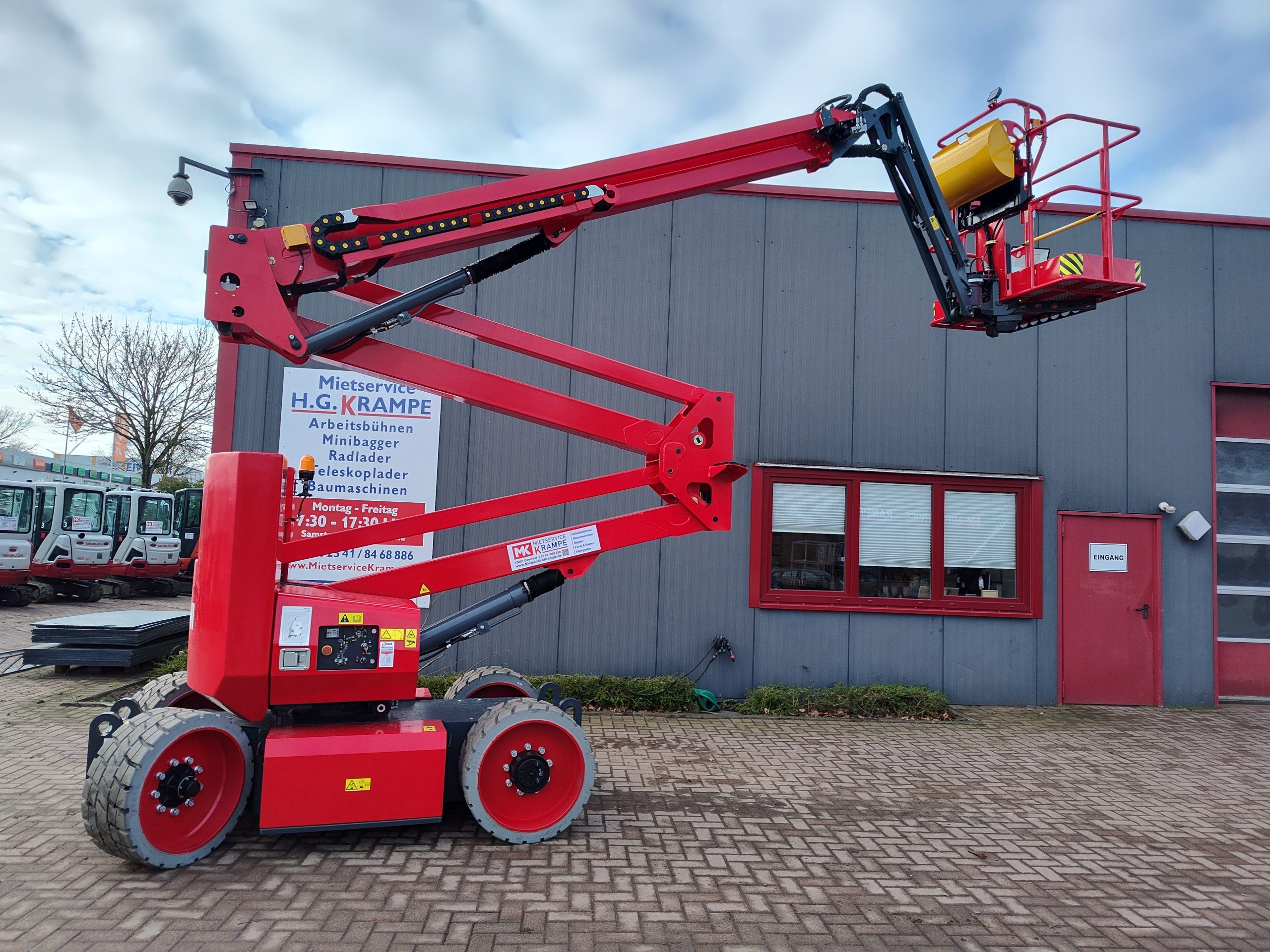 Gelenkteleskopbühne Magni EAB17AC – Bild 2